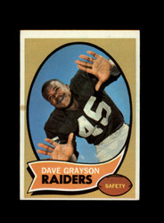 1970 DAVE GRAYSON TOPPS #31 RAIDERS *9751