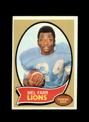 1970 MEL FARR LIONS TOPPS #52 LIONS *9782