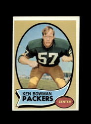 1970 KEN BOWMAN TOPPS #79 PACKERS *9799