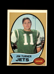 1970 JIM TURNER TOPPS #104 JETS *R0058