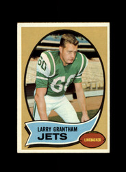 1970 LARRY GRANTHAM TOPPS #82 JETS *R0319