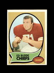 1970 ED BUDDE TOPPS #77 CHIEFS *R0504