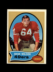 1970 DAVE WILCOX TOPPS #57 49ERS *R0609