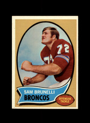 1970 SAM BRUNELLI TOPPS #67 BRONCOS *R0647