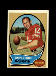 1970 JOHN BRODIE TOPPS #130 49ERS *R0653