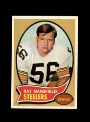 1970 RAY MANSFIELD TOPPS #107 STEELERS *R0658