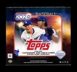 2024 TOPPS UPDATE SERIES BASEBALL JUMBO BOX