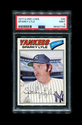 1977 SPARKY LYLE O-PEE-CHEE #89 YANKEES PSA 9