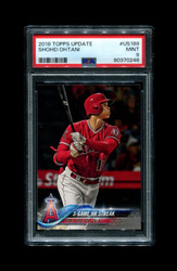 2018 SHOHEI OHTANI TOPPS UPDATE #US189 ANGELS PSA 9