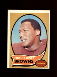 1970 ERICH BARNES TOPPS #8 BROWNS *R0708