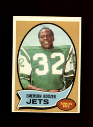 1970 EMERSON BOOZER TOPPS #128 JETS *R0755