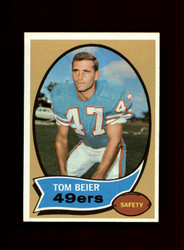 1970 TOM BEIER TOPPS #64 49ERS *R0772