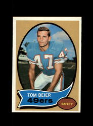 1970 TOM BEIER TOPPS #64 49ERS *R0776