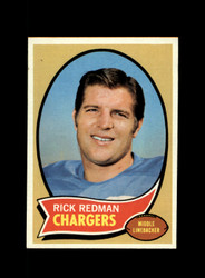 1970 RICK REDMAN TOPPS #118 CHARGERS *R0983