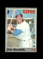 1970 JOHN BOCCABELLA TOPPS #19 EXPOS *R3388