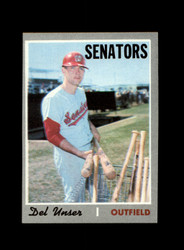 1970 DEL UNSER TOPPS #336 SENATORS *R3391