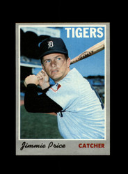 1970 JIMMIE PRICE TOPPS #129 TIGERS *R3870