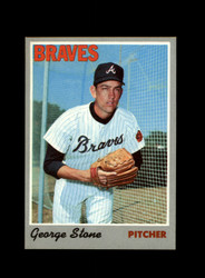 1970 GEORGE STONE TOPPS #122 BRAVES *R3912