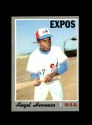 1970 ANGEL HERMOSO TOPPS #147 EXPOS *R4030