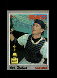 1970 BOB DIDIER TOPPS #232 BRAVES *R6211