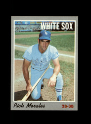 1970 RICH MORALES TOPPS #91 WHITE SOX *R6217