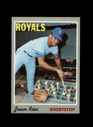 1970 JUAN RIOS TOPPS #89 ROYALS *R6220