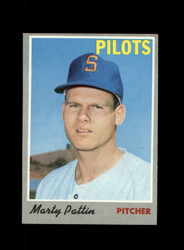 1970 MARTY PATTIN TOPPS #31 PILOTS *R6227