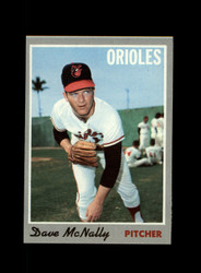 1970 DAVE MCNALLY TOPPS #20 ORIOLES *R6252