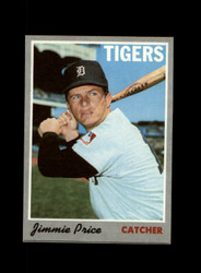 1970 JIMMIE PRICE TOPPS #129 TIGERS *R6328