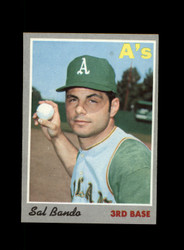 1970 SAL BANDO TOPPS #120 A'S *R6349