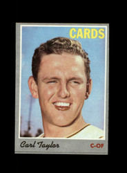 1970 CARL TAYLOR TOPPS #76 CARDINALS *R6362