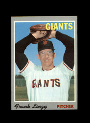 1970 FRANK LINZY TOPPS #77 GIANTS *R6364