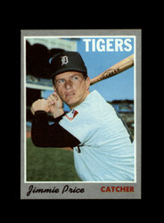 1970 JIMMIE PRICE TOPPS #129 TIGERS *R6369