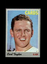 1970 CARL TAYLOR TOPPS #76 CARDINALS *R6433