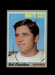 1970 BOB CHRISTIAN TOPPS #51 WHITE SOX *R6450