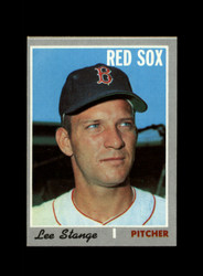 1970 LEE STANGE TOPPS #447 RED SOX *R6565