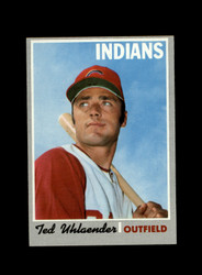 1970 TED UHLAENDER TOPPS #673 INDIANS *R6674