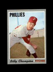 1970 BILLY CHAMPION TOPPS #149 PHILLIES *R6923