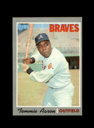 1970 TOMMIE AARON TOPPS #278 BRAVES *R6955