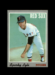 1970 SPARKY LYLE TOPPS #116 RED SOX *R8181