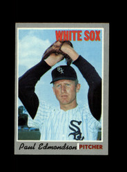 1970 PAUL EDMONDSON TOPPS #414 WHITE SOX *R8235