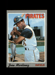 1970 JOSE MARTINEZ TOPPS #8 PIRATES *R8292