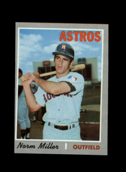 1970 NORM MILLER TOPPS #619 ASTROS *R8381