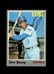 1970 DON YOUNG TOPPS #117 CUBS *R8410