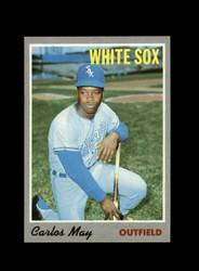 1970 CARLOS MAY TOPPS #18 WHITE SOX *G3008