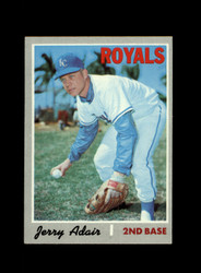 1970 JERRY ADAIR TOPPS #525 ROYALS *G3039