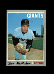 1970 DOM MCMAHON TOPPS #519 GIANTS *G3054