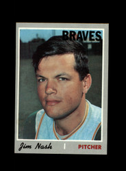 1970 JIM NASH TOPPS #171 BRAVES *G5983