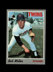 1970 BOB MILLER TOPPS #47 TWINS *G6013