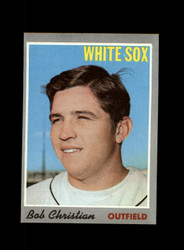 1970 BOB CHRISTIAN TOPPS #51 WHITE SOX *G6143